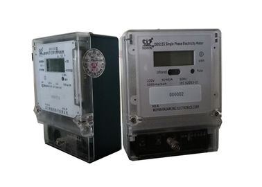 Anti Theft LCD Digital Kwh Meter Single Phase Fully Sealed 230 Voltage